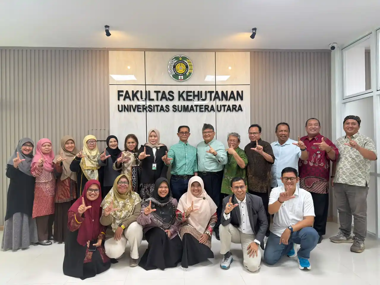 USU Academic Senate Visits Faculty of Forestry, Discusses Strengthening Academics, Research, and Internationalization